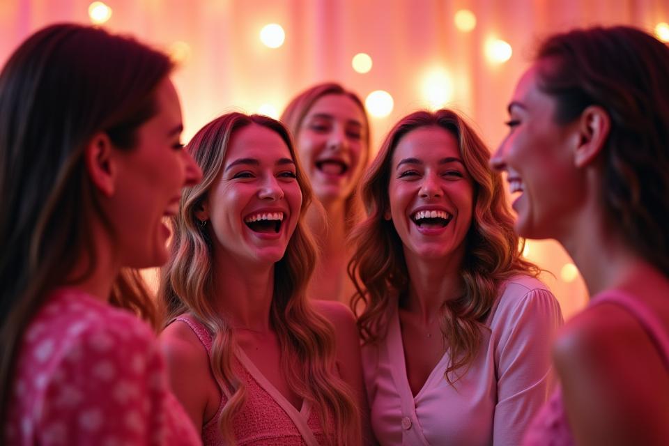 Women's group enjoying social escape room experience in Dubai